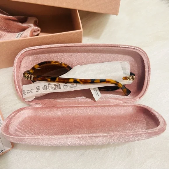 Miu Miu Regard Oval Sunglasses - Picture 3 of 5